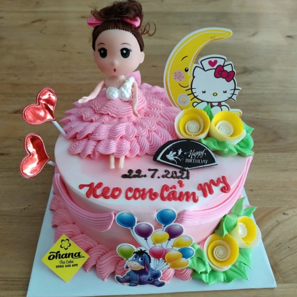 Bánh kem cho chị bé