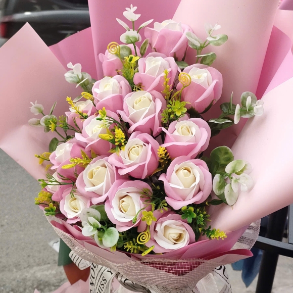 Hoa chúc mừng bác gái 