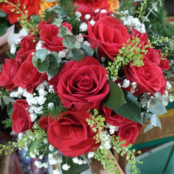 Hoa cầm tay cô dâu 