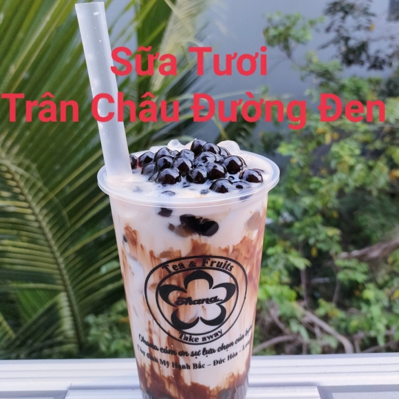 Sữa tươi chân châu đường đen 