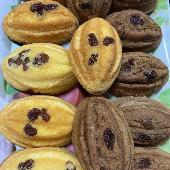 Bánh ăn vặt bông lan 