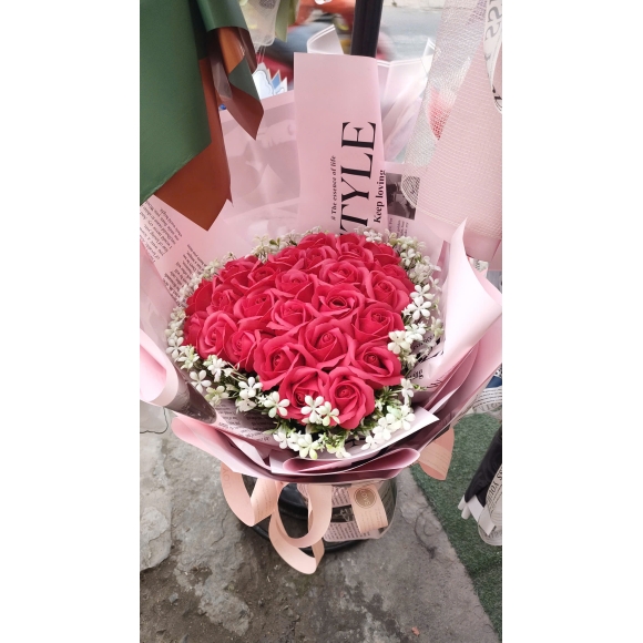 Hoa chúc mừng bác gái 