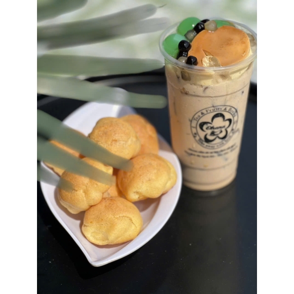Bánh ăn vặt tiramisu